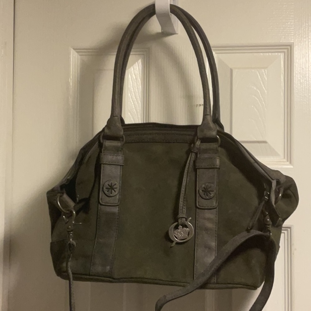 Born Olive Green Satchel
